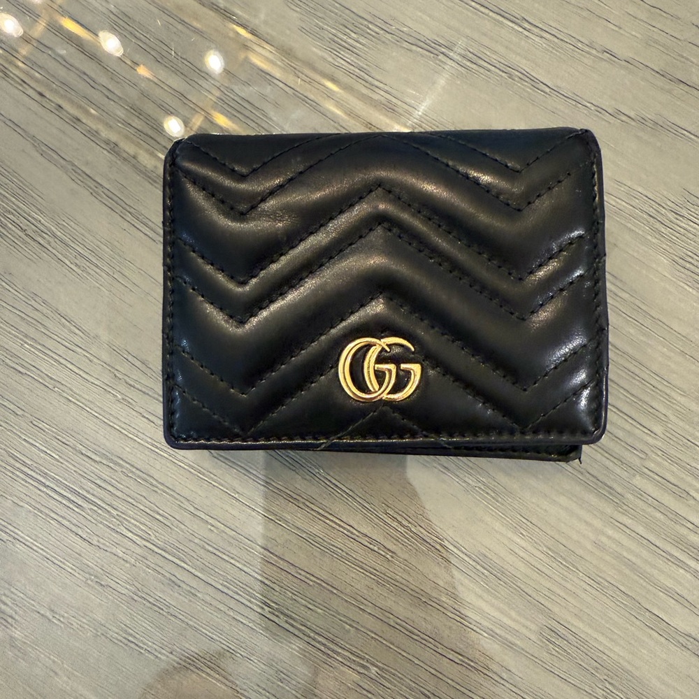 Gucci Black Leather Wallet